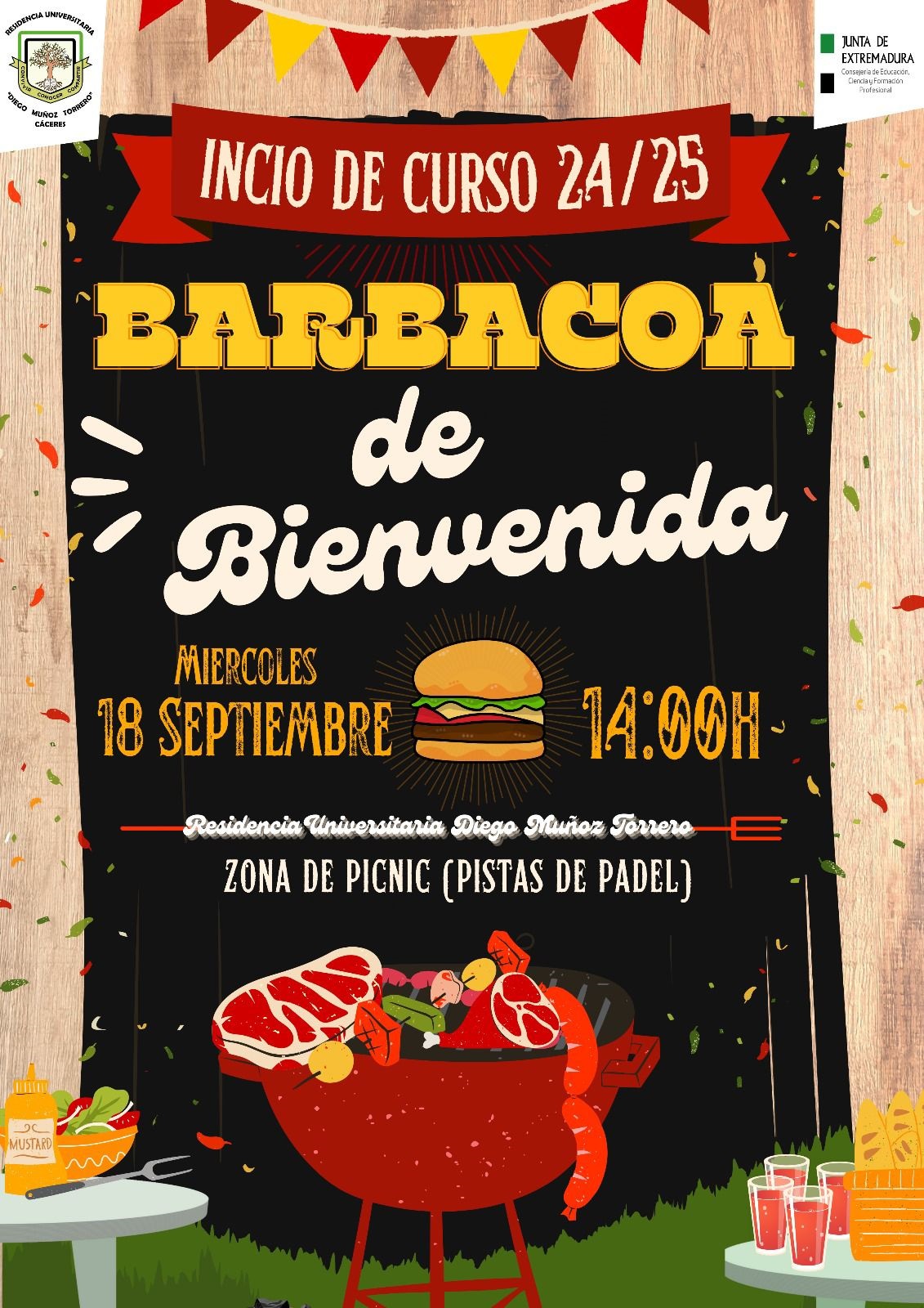 CARTEL BARBACOA BIENVENIDA