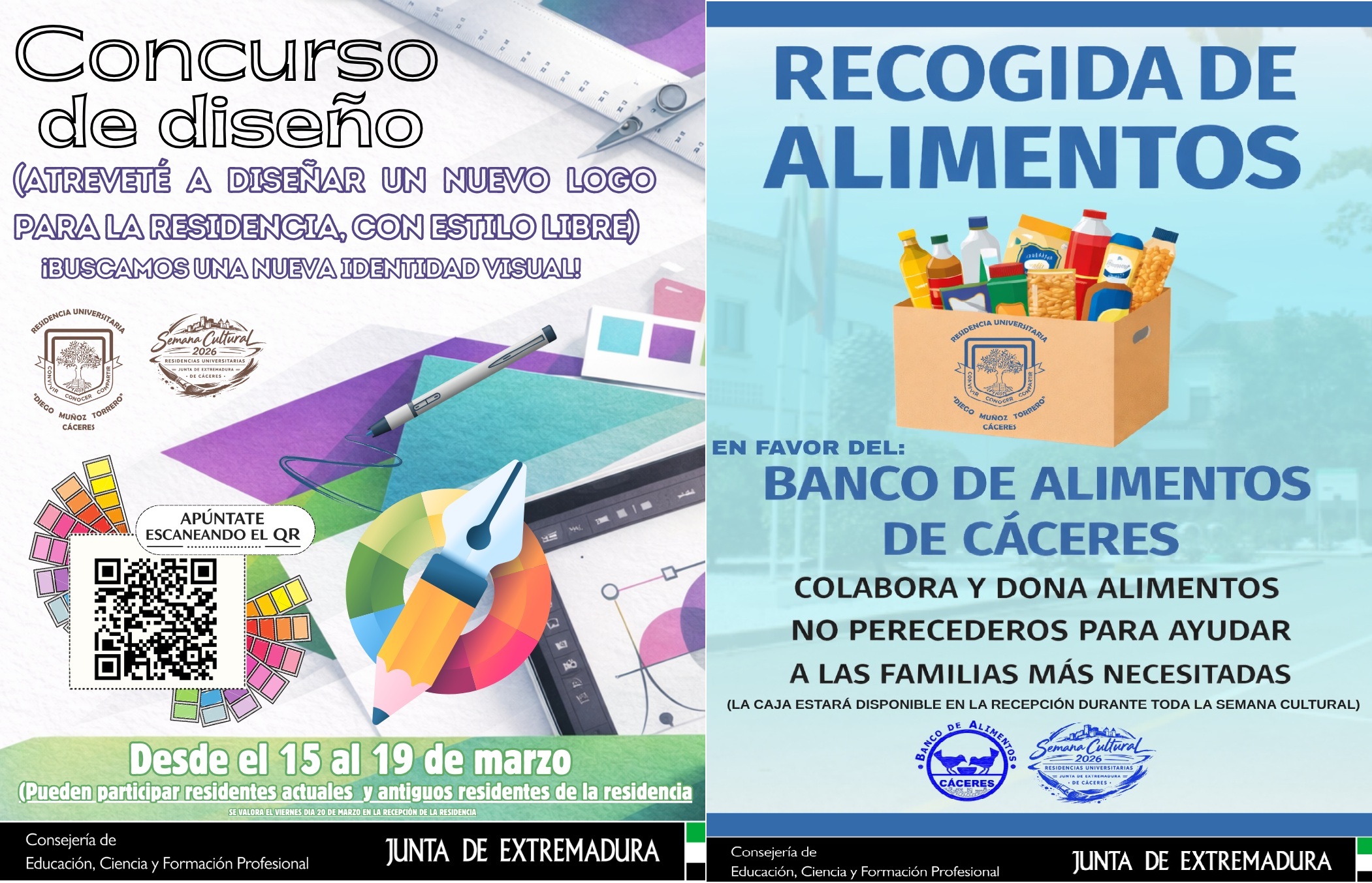 Concurso de diseo Logo RUDMT y Recogida de alimentos