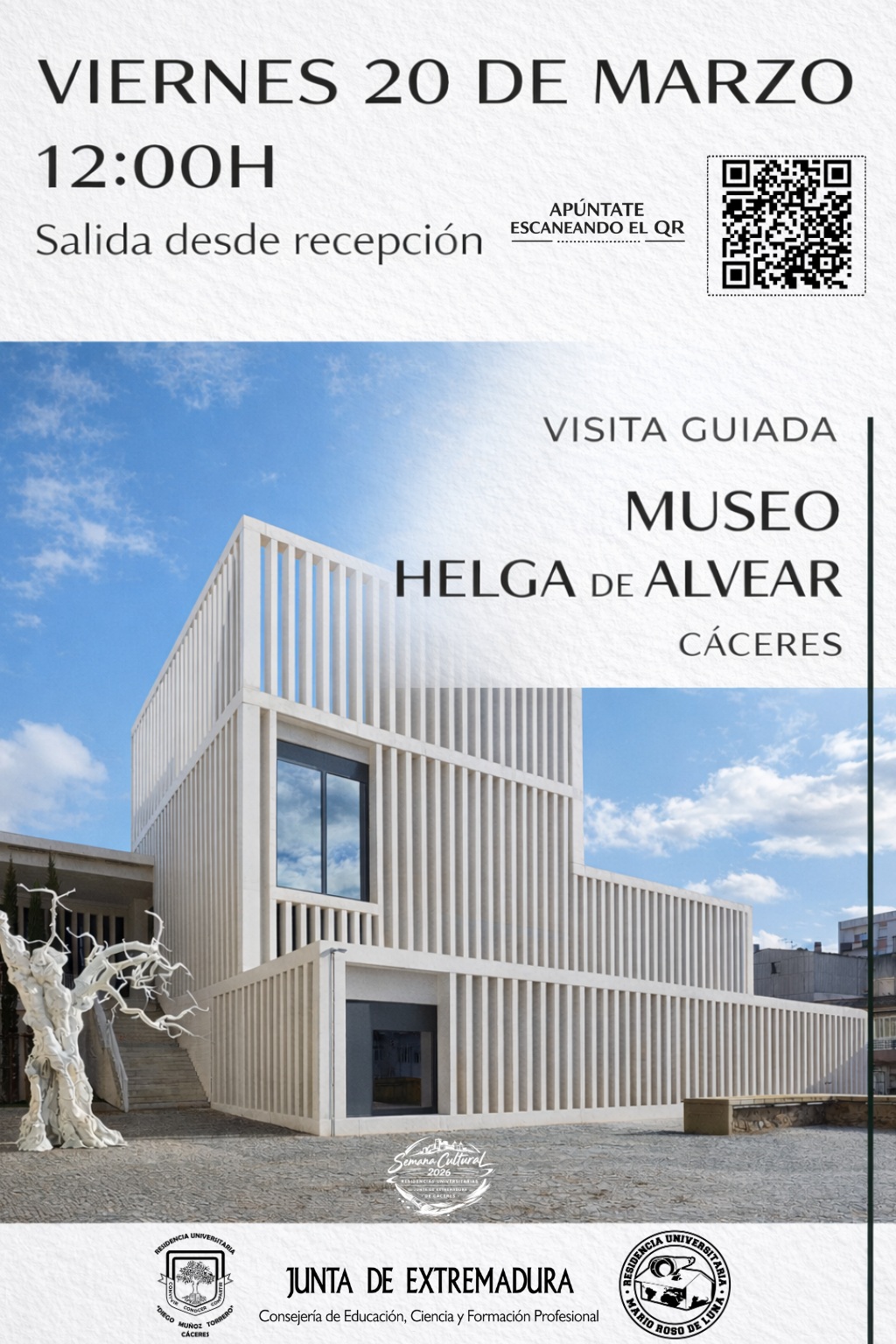 Da 20 de marzo Visita guiada Museo Helga de Alvear