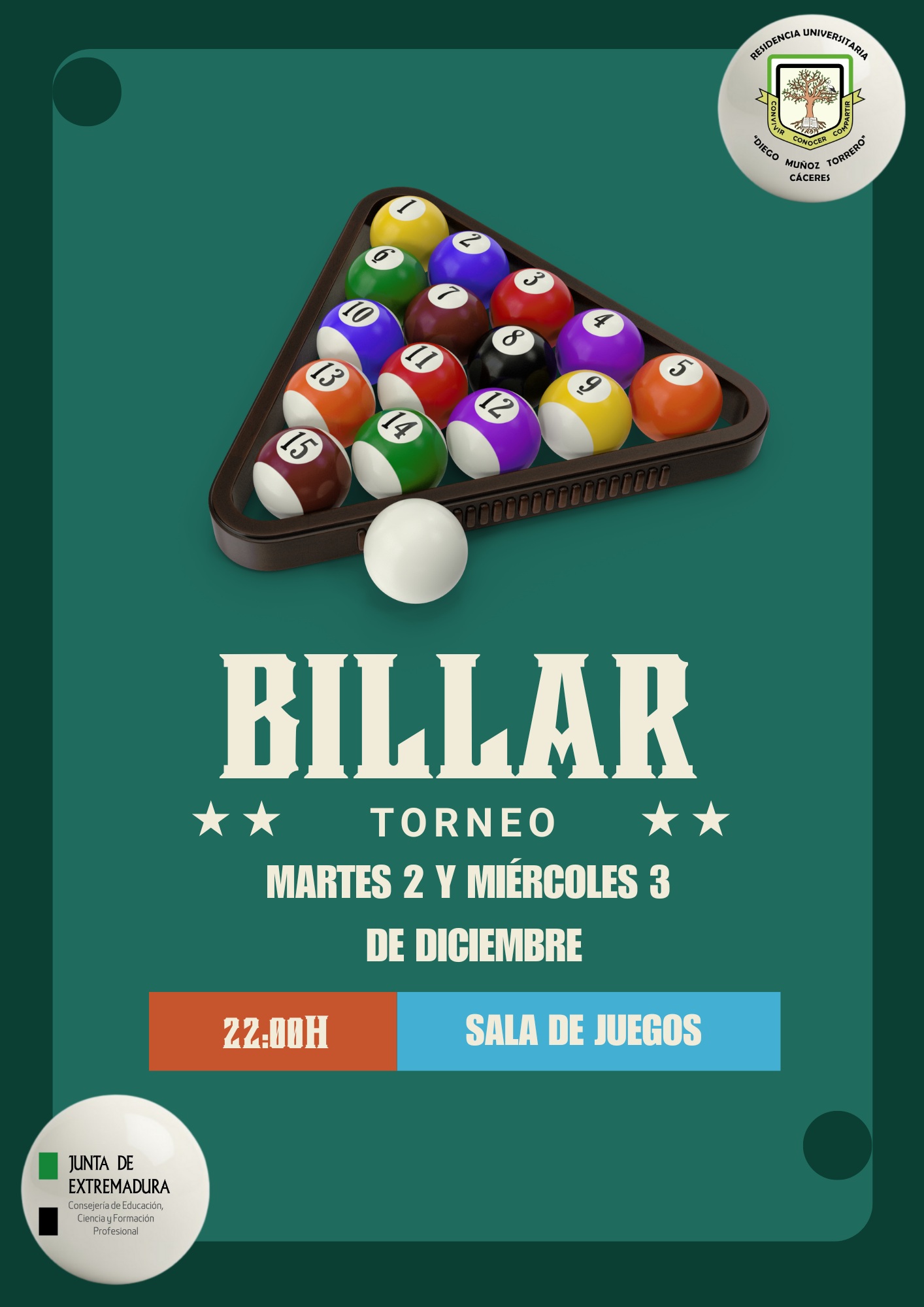TORNEO DE BILLAR 2025